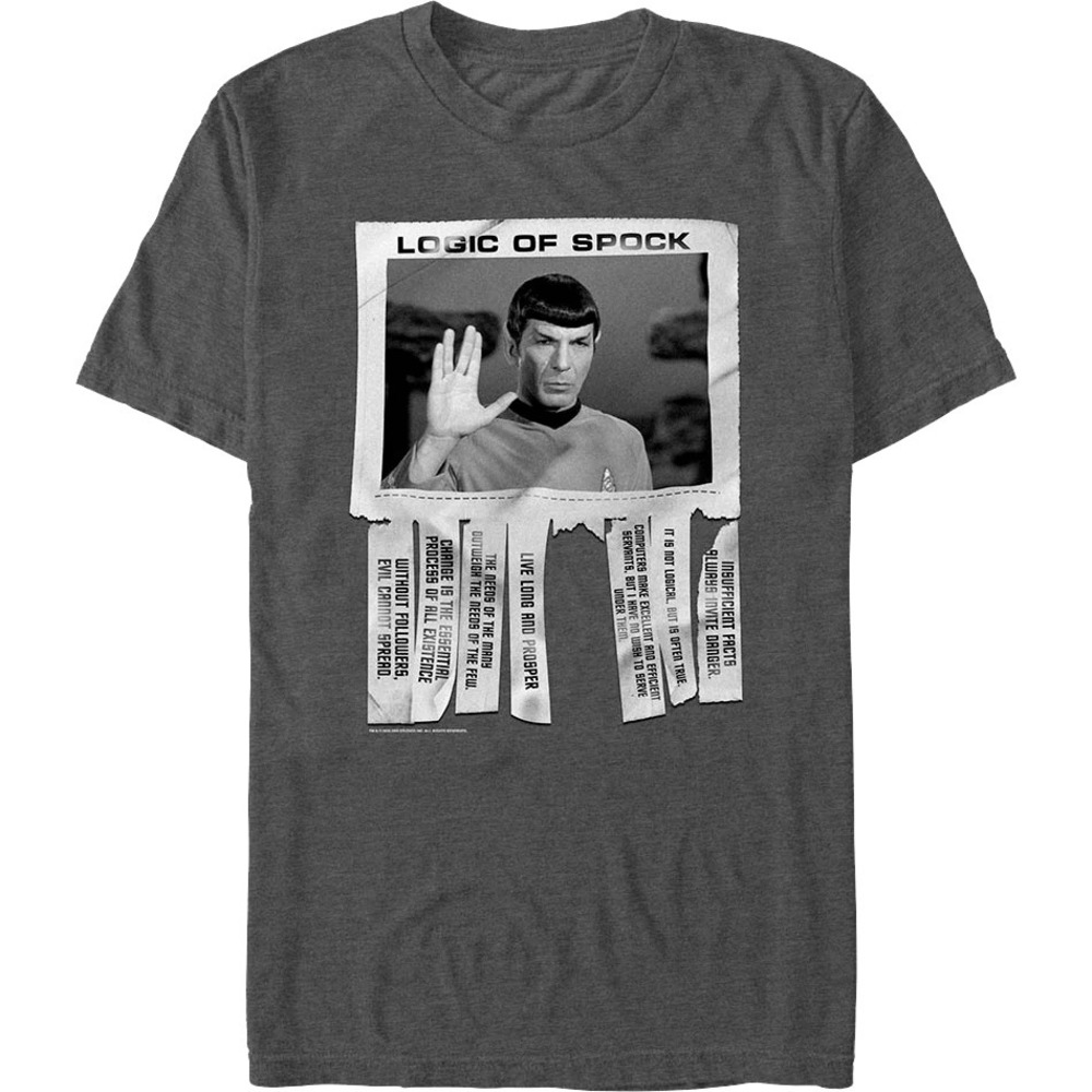 Logic Of Spock Star Trek Tshirt
